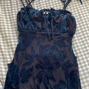 Forever 21 velvet mini dress